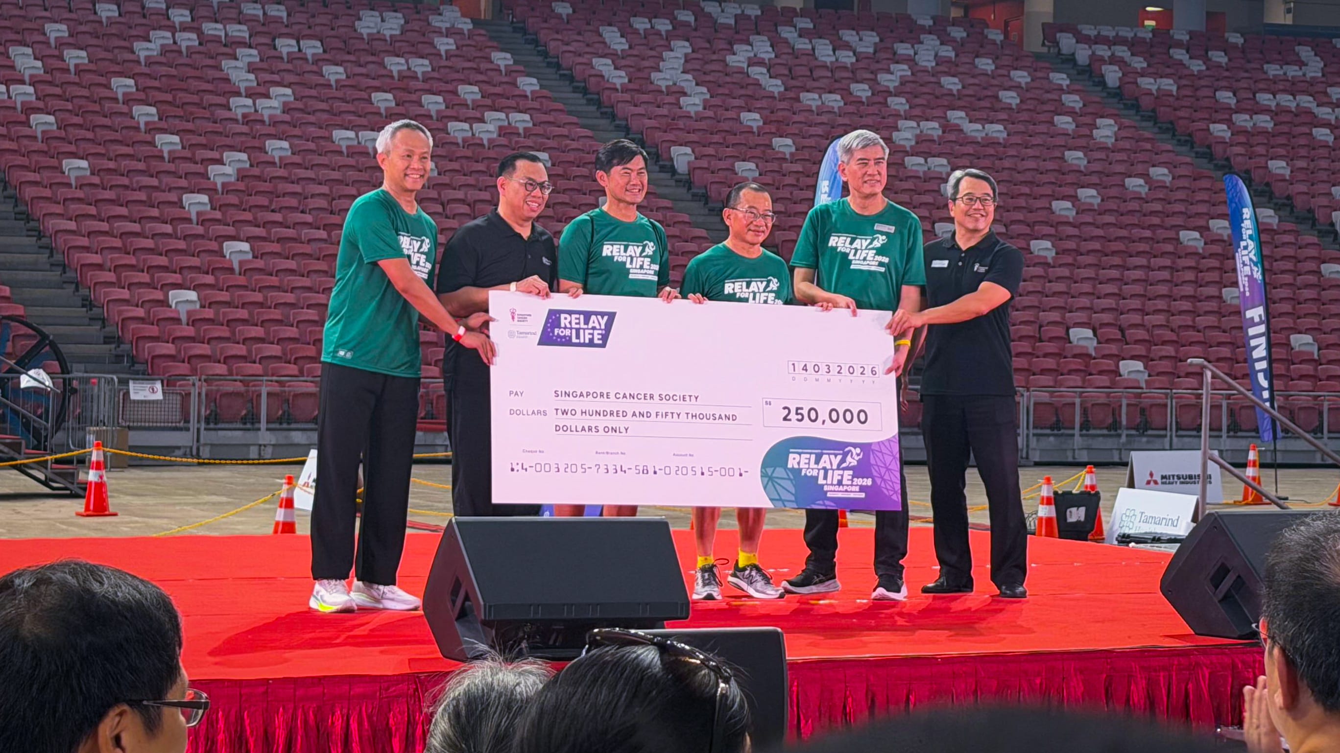 Image of ALPS Staff at the Relay for Life 2026 Singapore